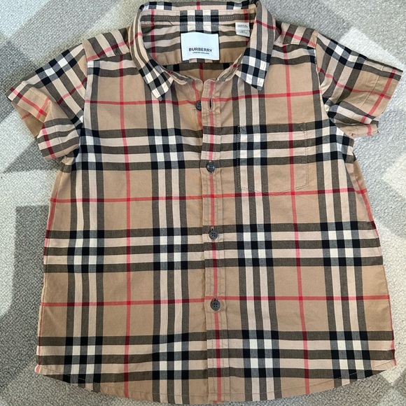 Burberry Other - ⛔️ SOLD⛔️ Kids Burberry Shirt 2Y/2T